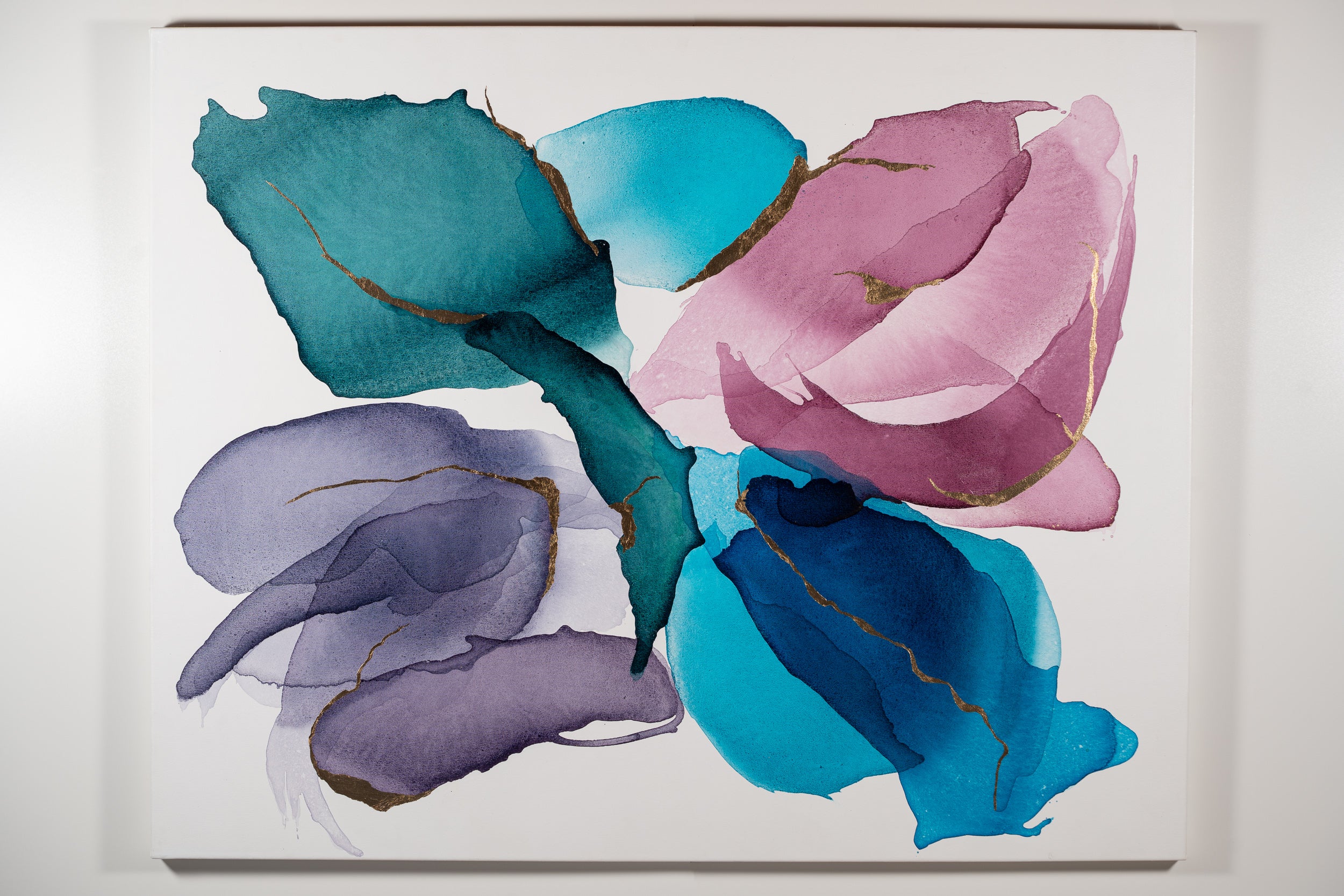 Aurum Bloom | 48"x60"