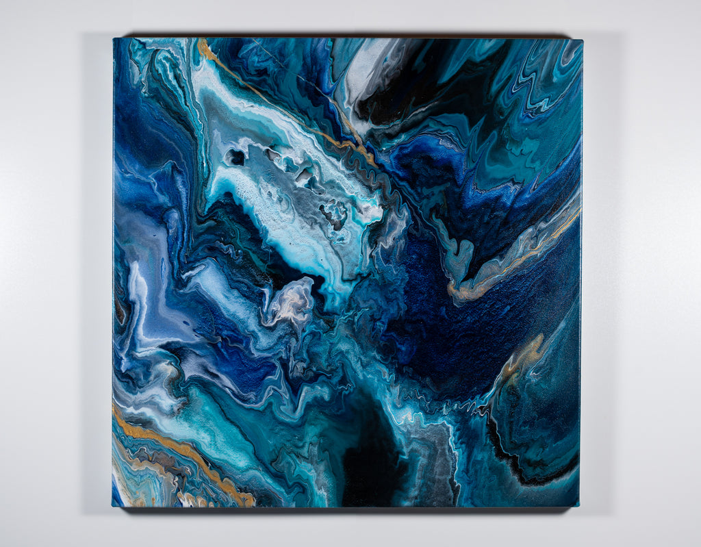 Blue Abyss | 36"x36"