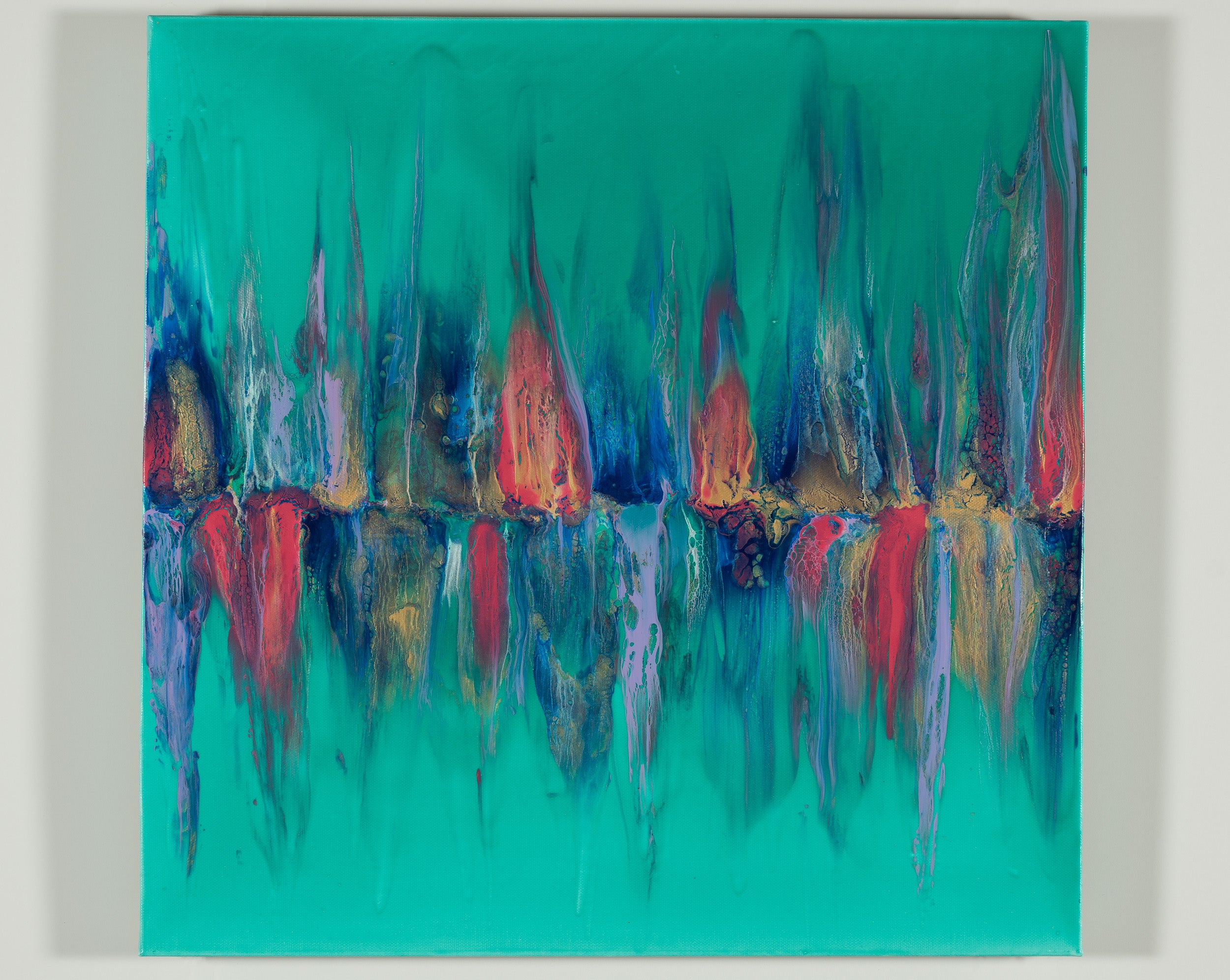 Bright Pulsations | 20"x20"
