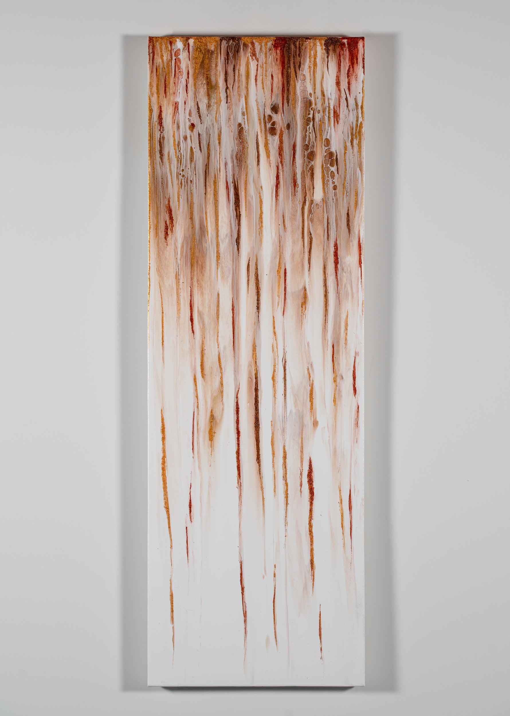 Gilded Veil | 12"x36"
