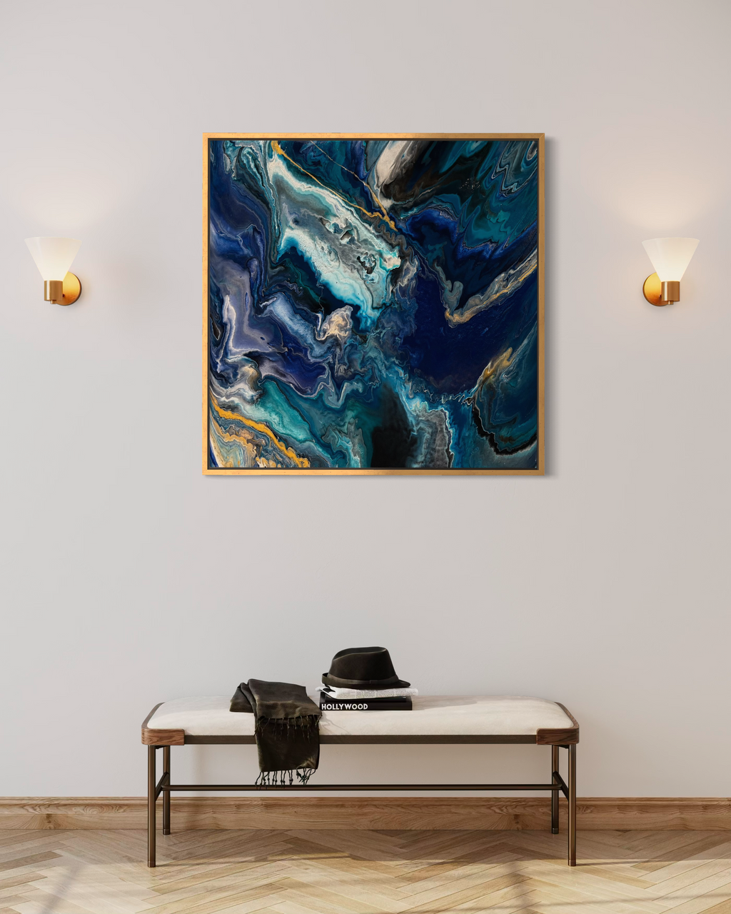Blue Abyss | 36"x36"