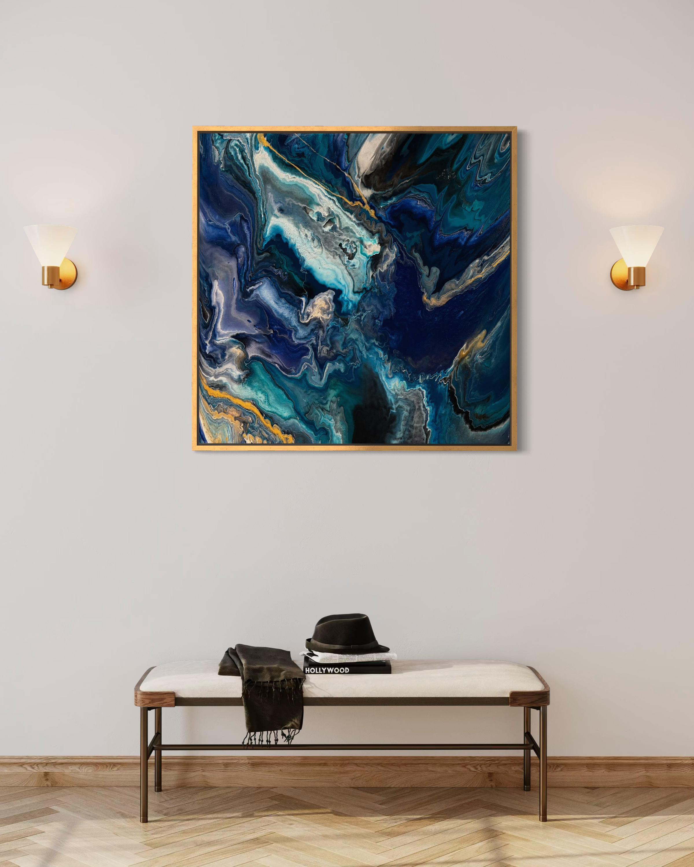 Blue Abyss | 36"x36"