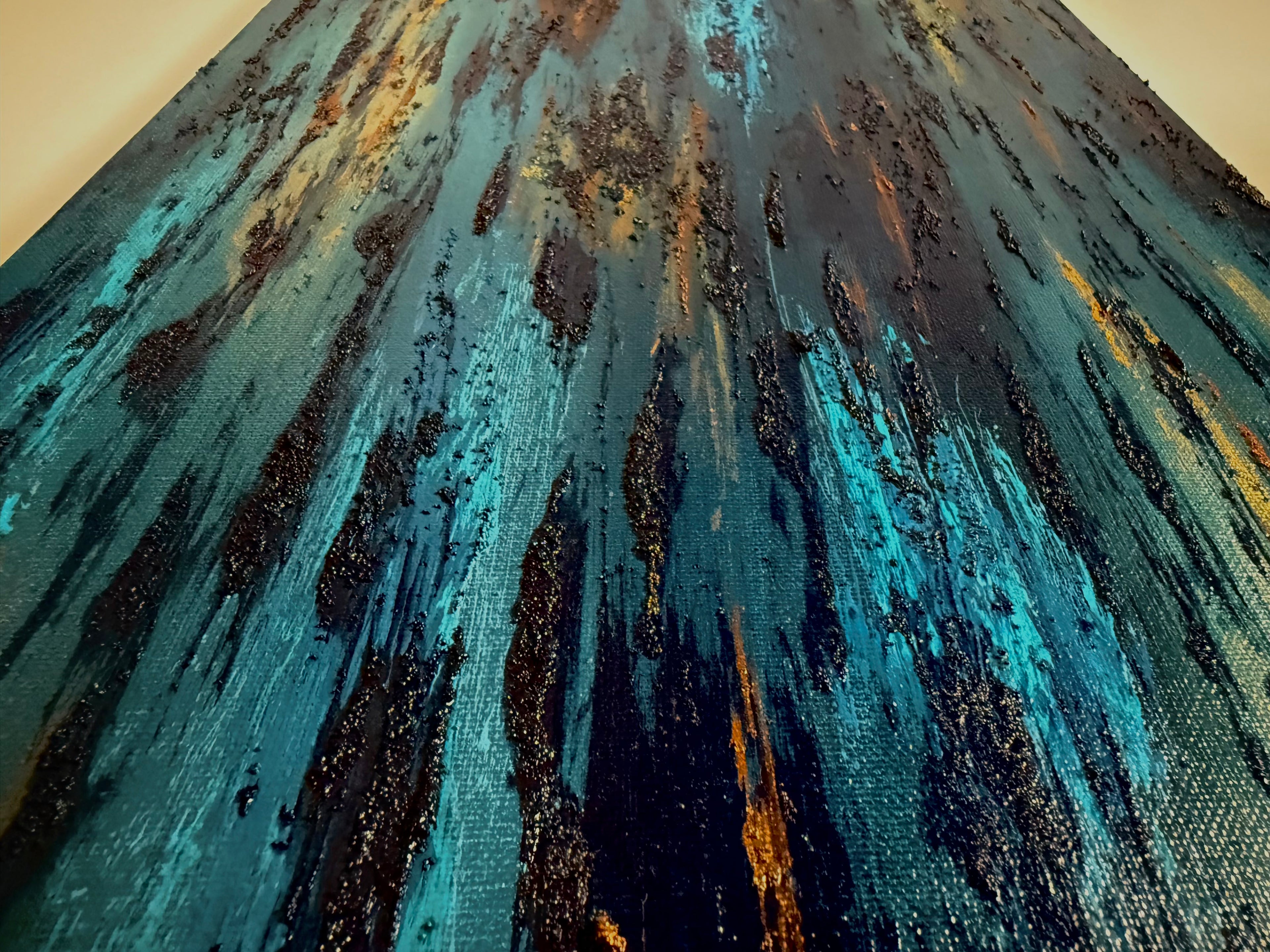 Moonlit Tides | 12"x36"