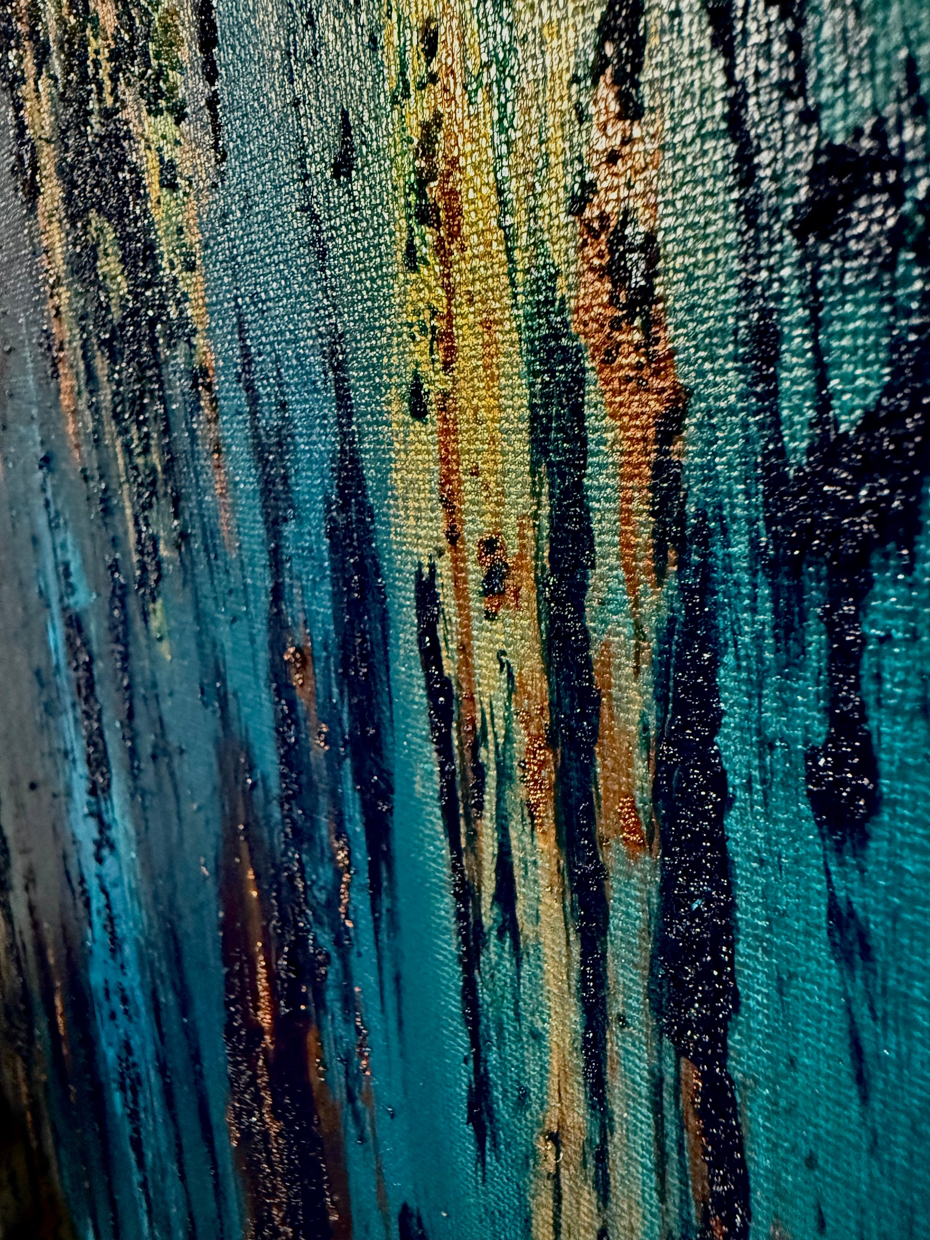 Moonlit Tides | 12"x36"