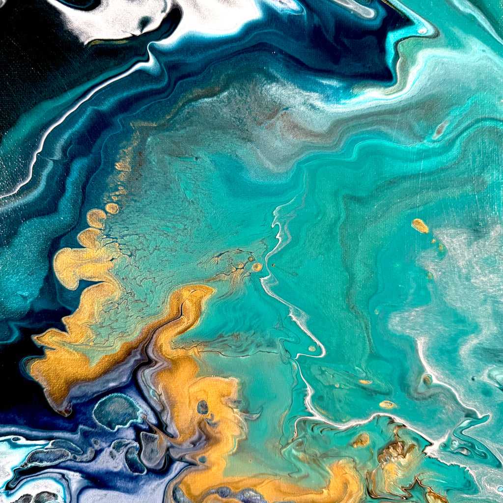 Mineral Lagoon | 14"x 14"