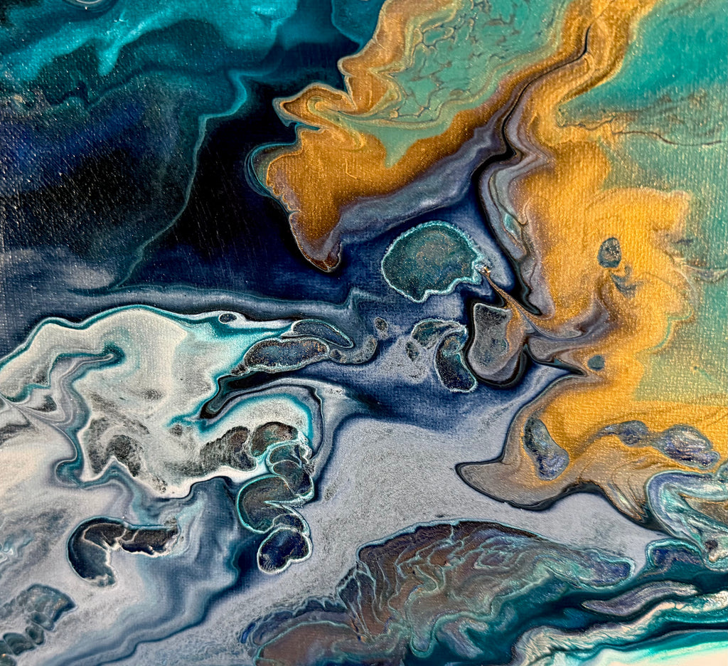 Mineral Lagoon | 14"x 14"