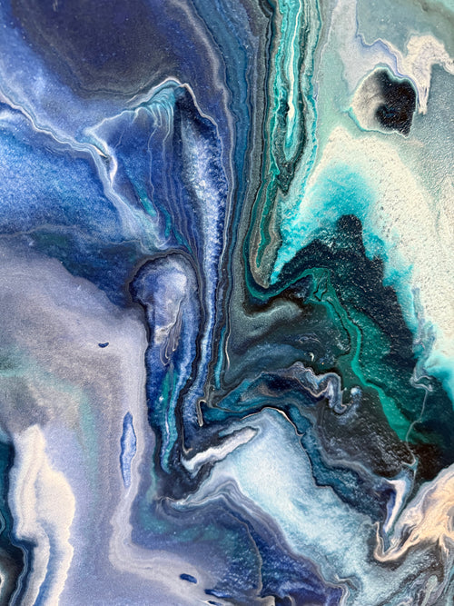 Blue Abyss | 36"x36"