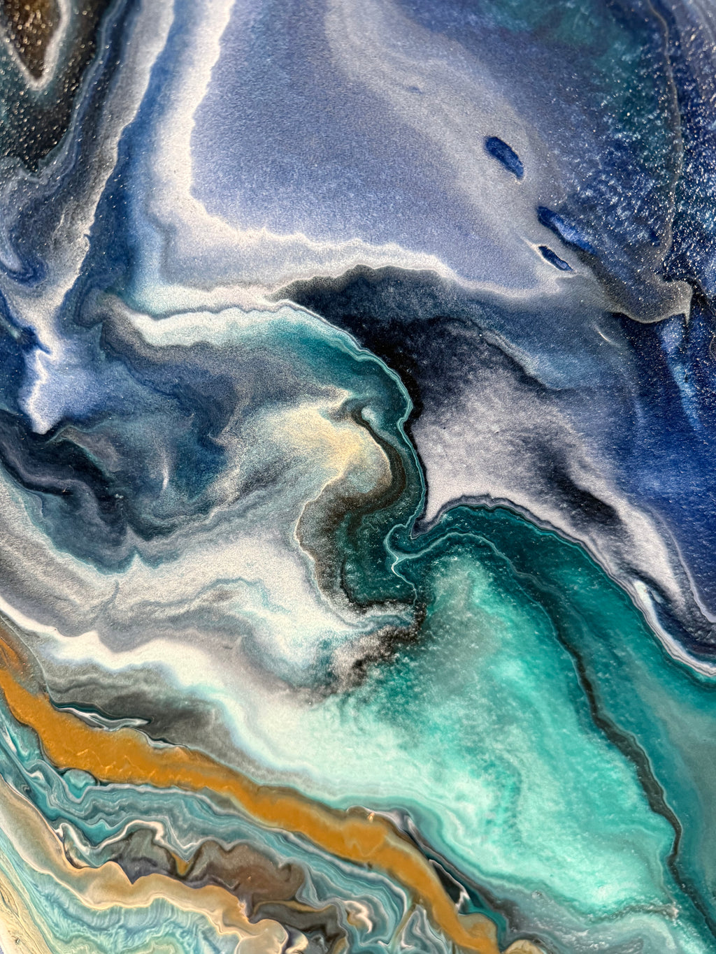 Blue Abyss | 36"x36"
