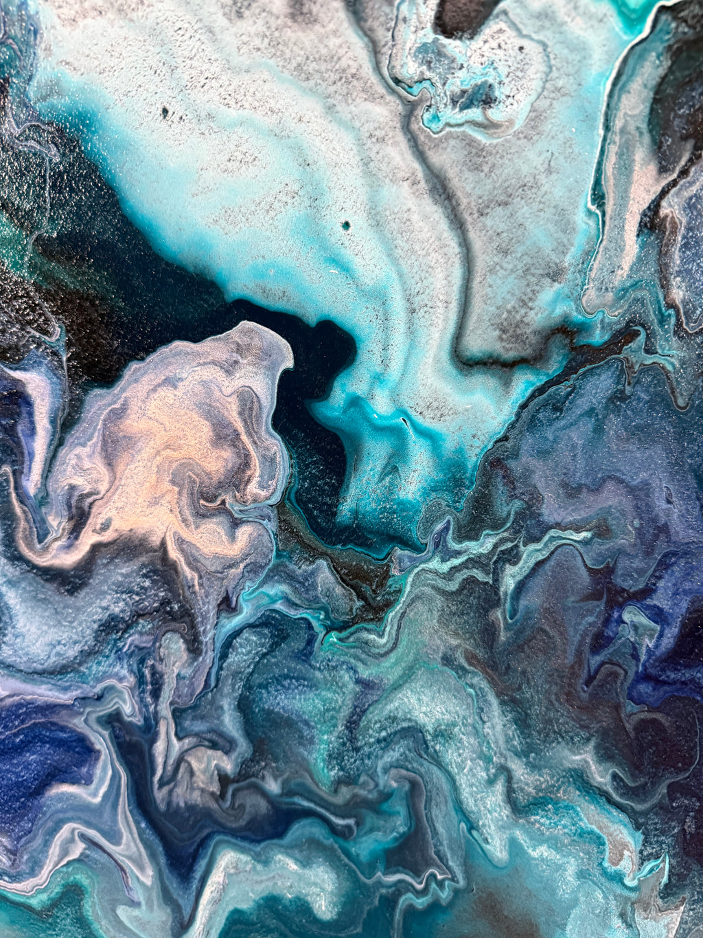 Blue Abyss | 36"x36"