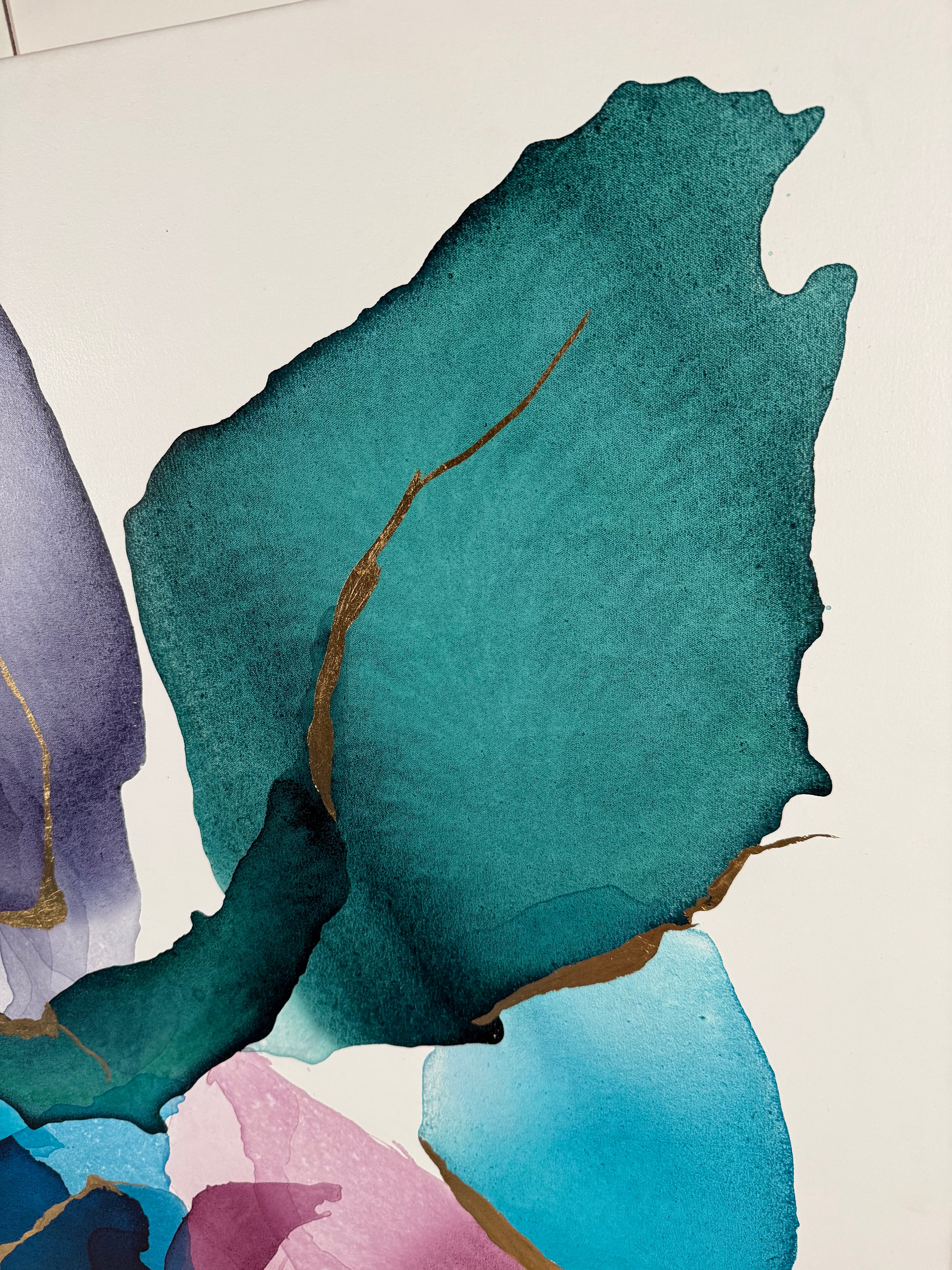 Aurum Bloom | 48"x60"