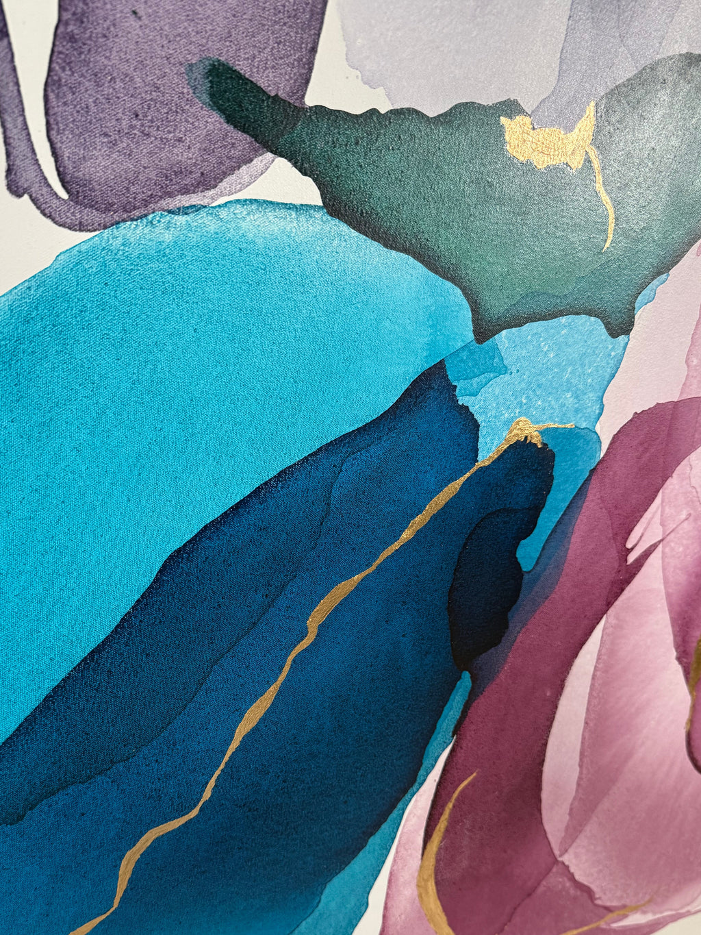 Aurum Bloom | 48"x60"