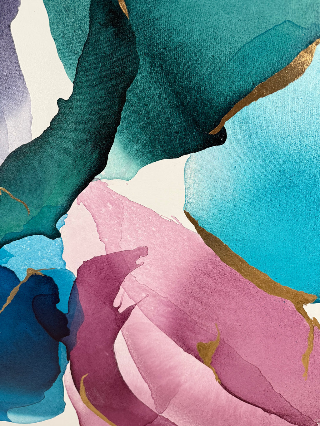 Aurum Bloom | 48"x60"