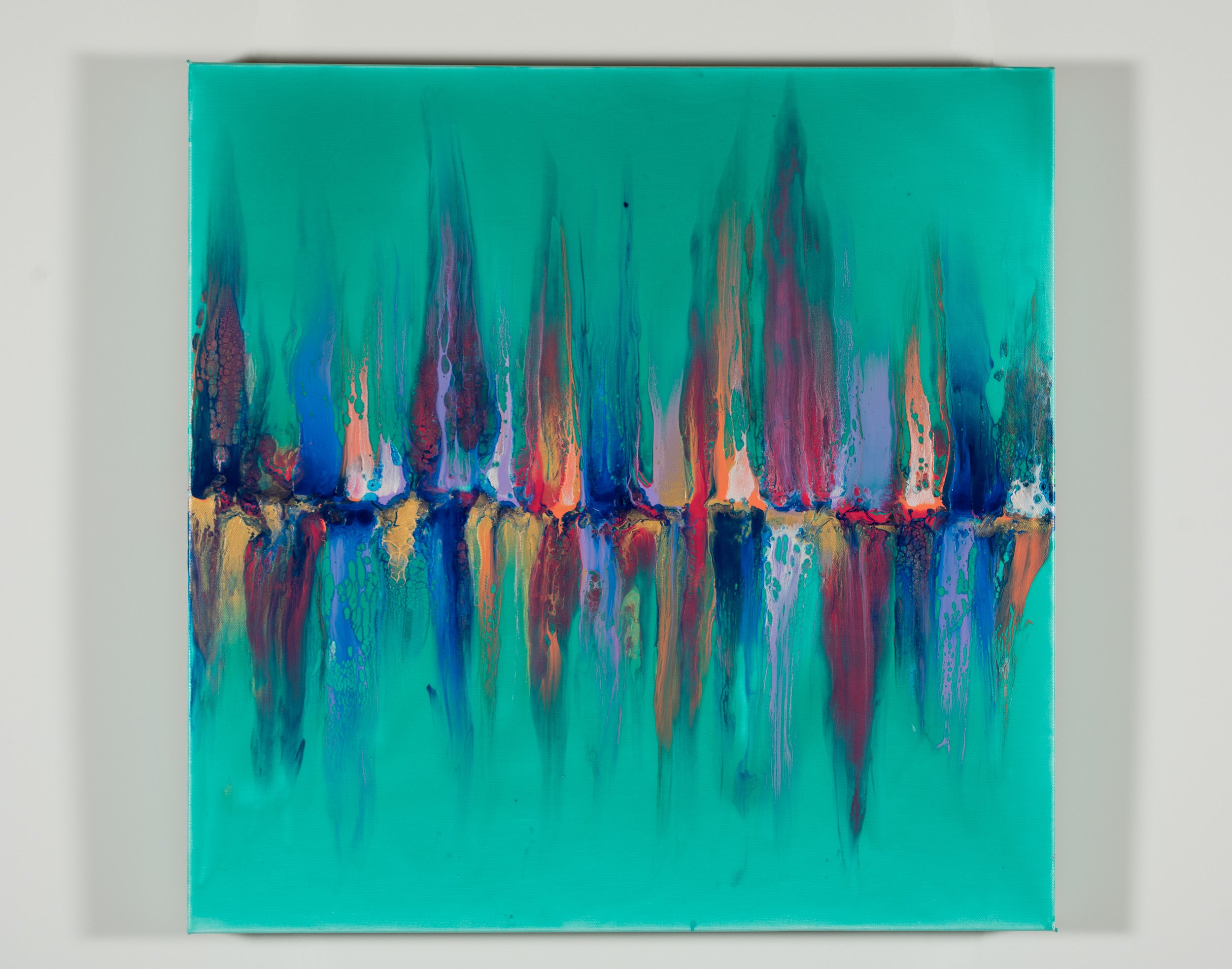 Opaline Pulsations | 20"x20"