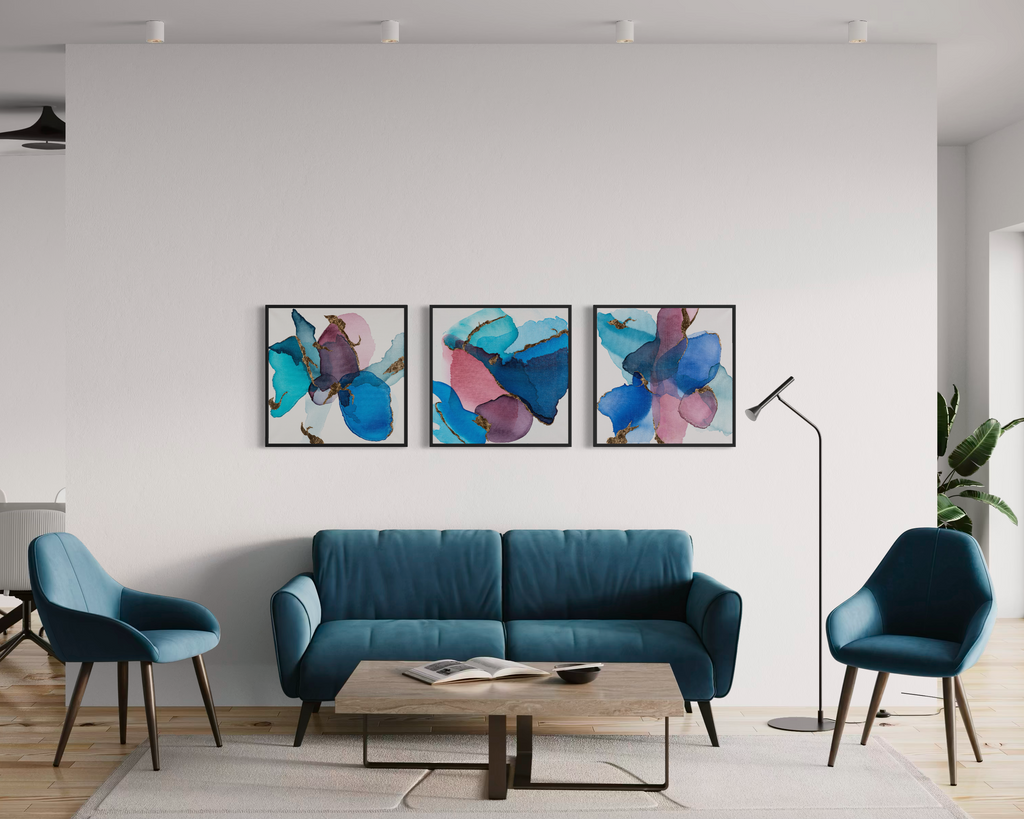 Orchid Dreams | 72"x24" (Triptych)