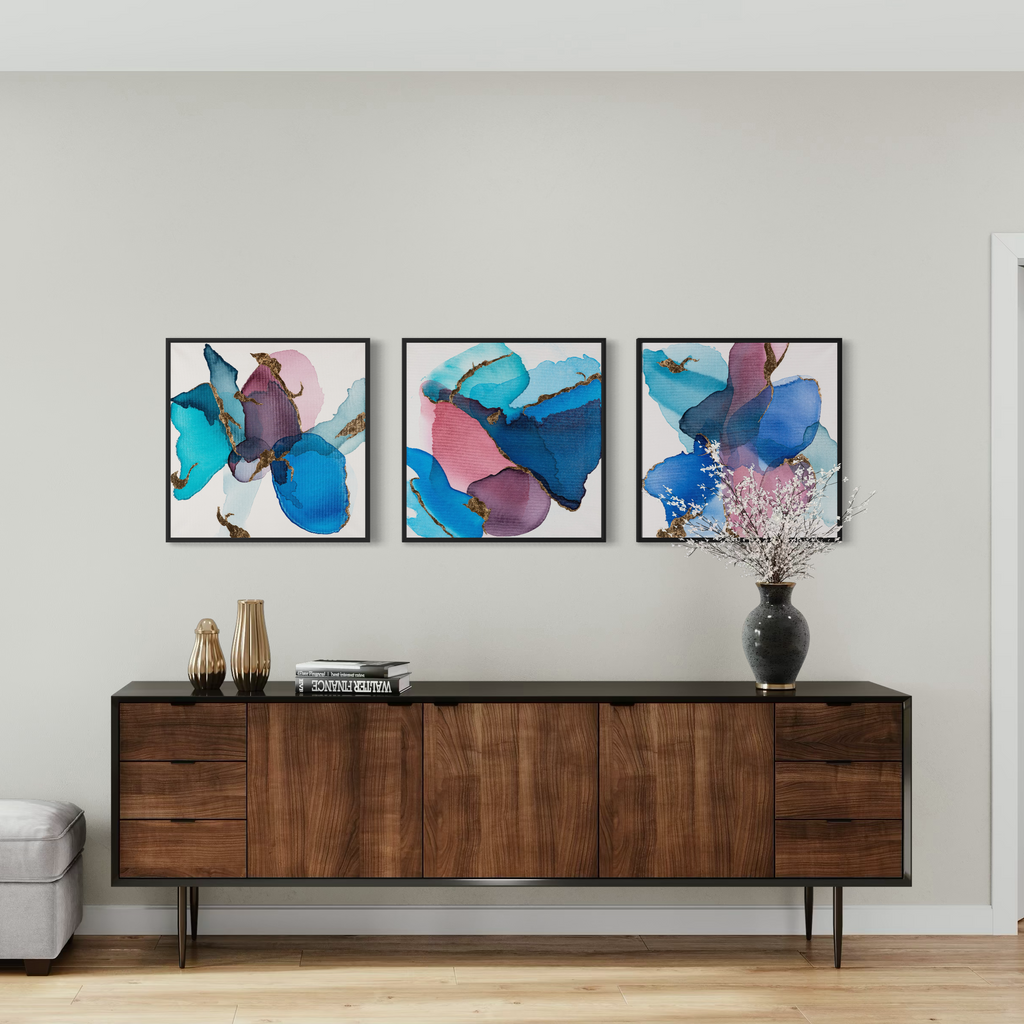 Orchid Dreams | 72"x24" (Triptych)