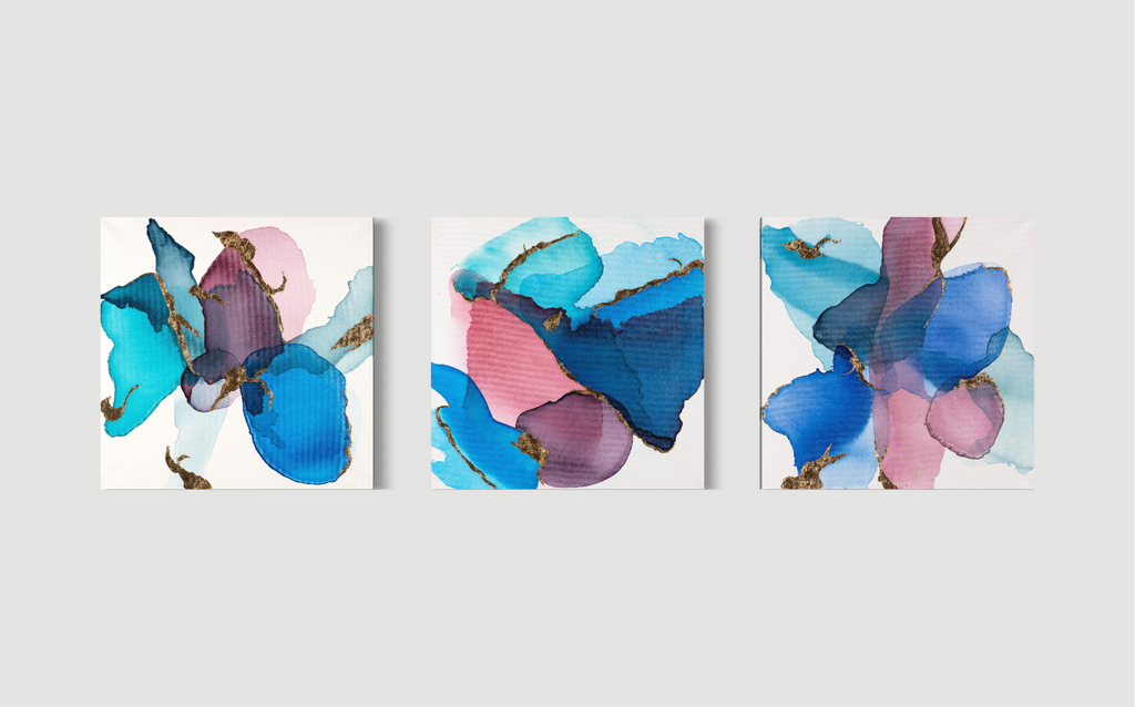 Orchid Dreams | 72"x24" (Triptych)