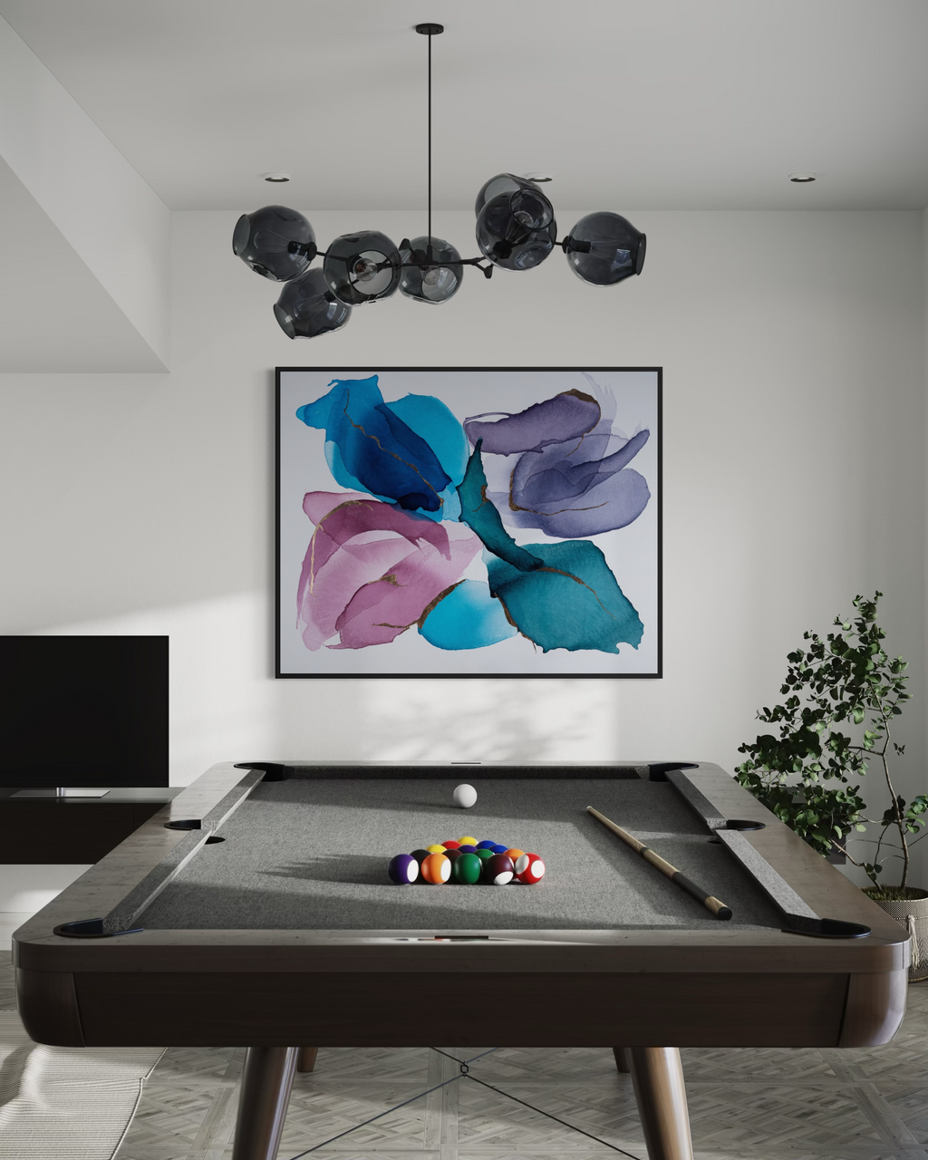 Aurum Bloom | 48"x60"