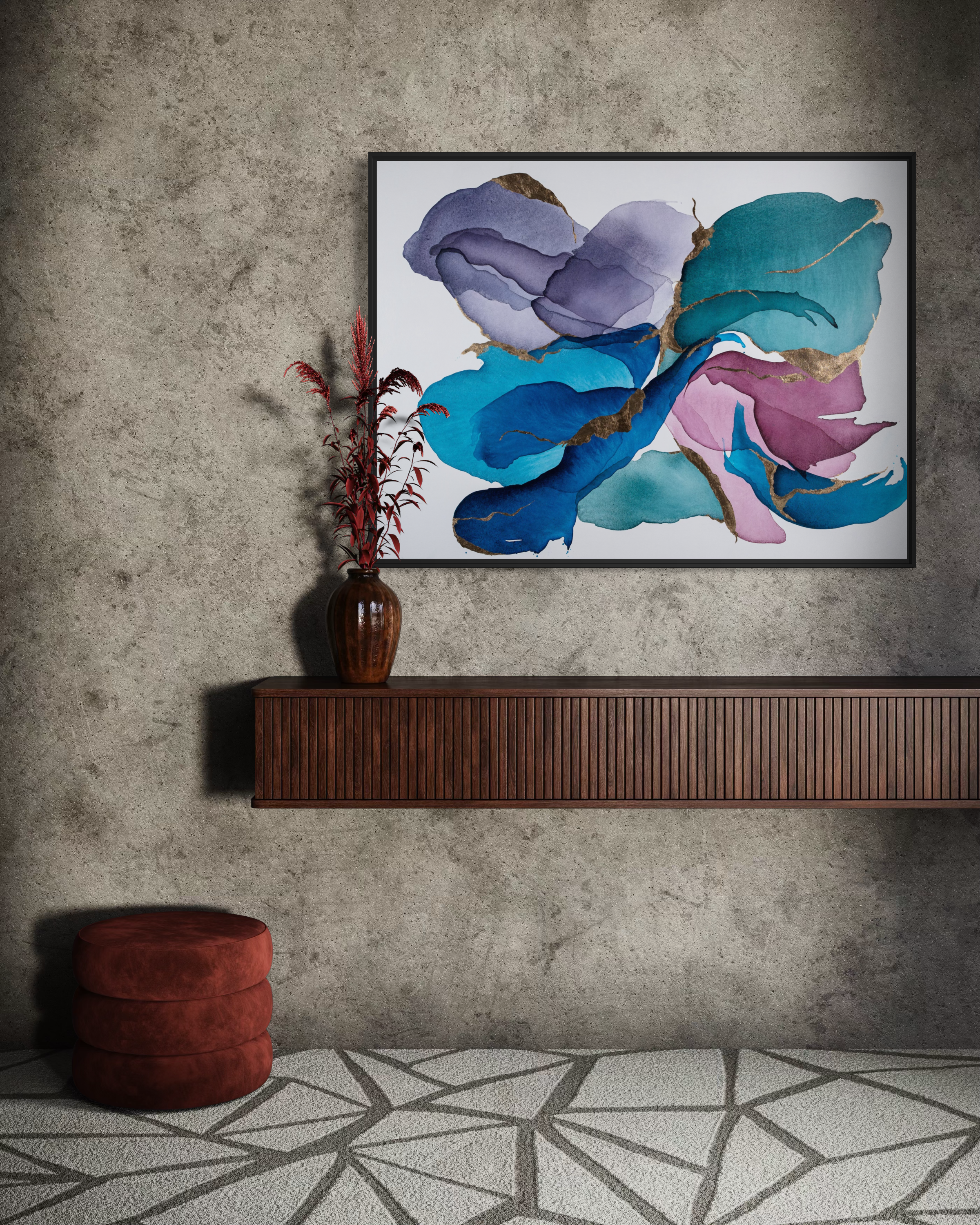Aurum Flora | 36"x48"