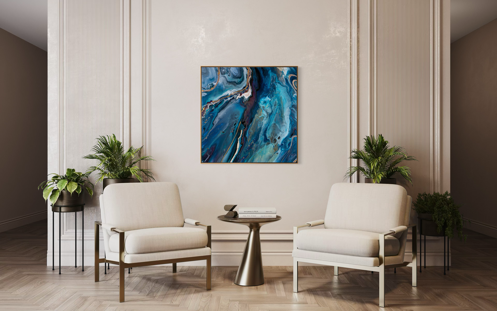 Blue Meridian | 36"x36"