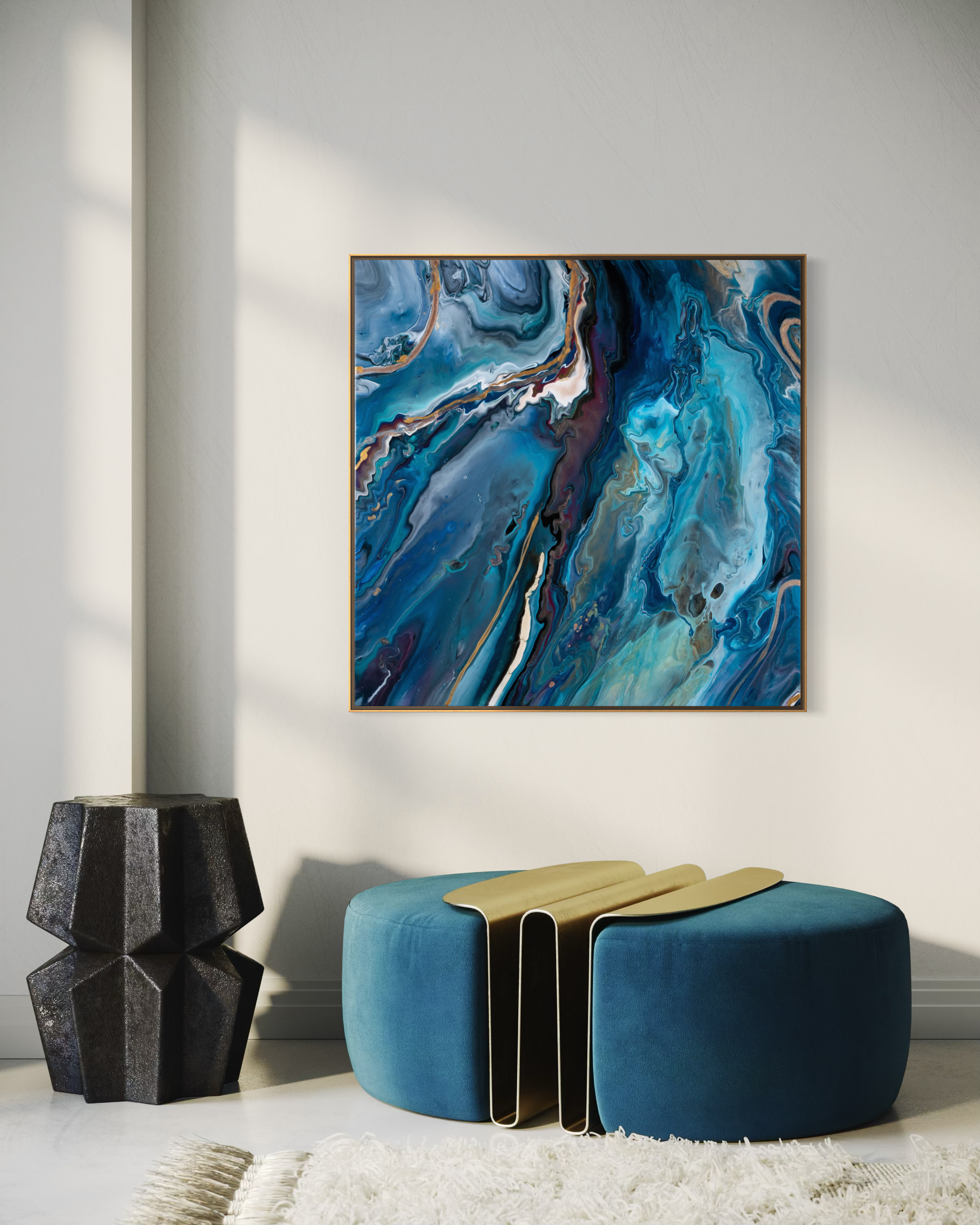 Blue Meridian | 36"x36"