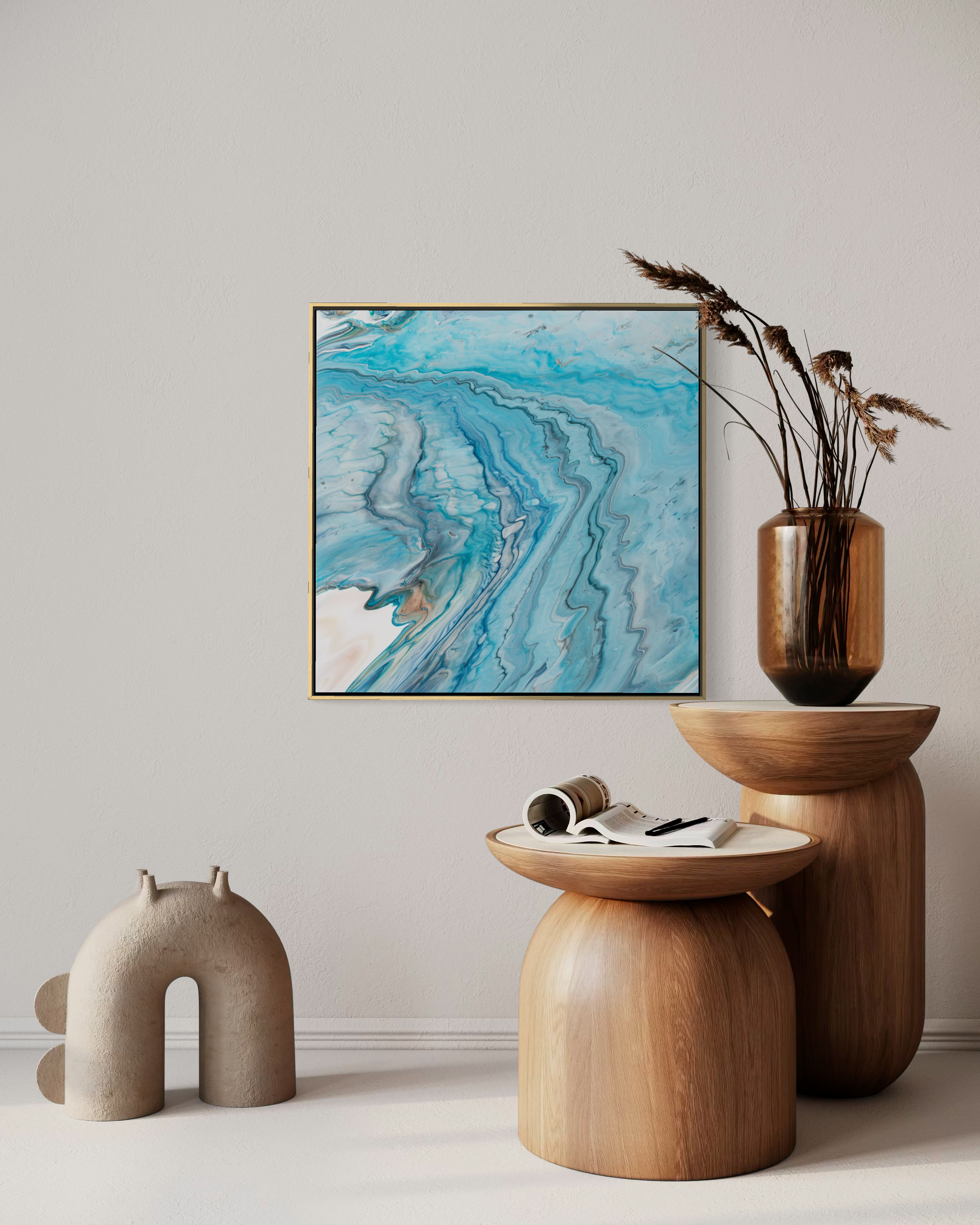 Coastal Whisper | 24"x24"