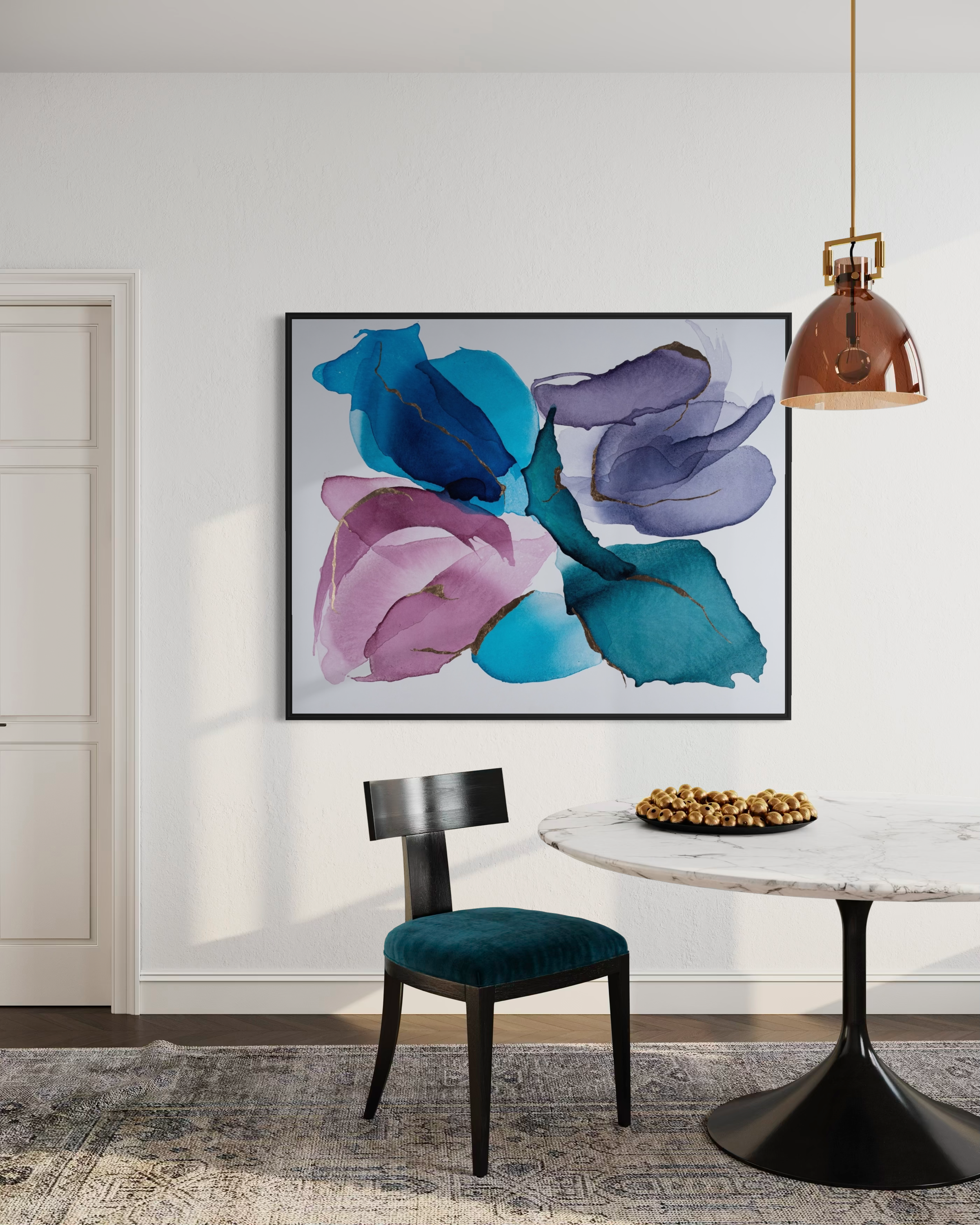 Aurum Bloom | 48"x60"