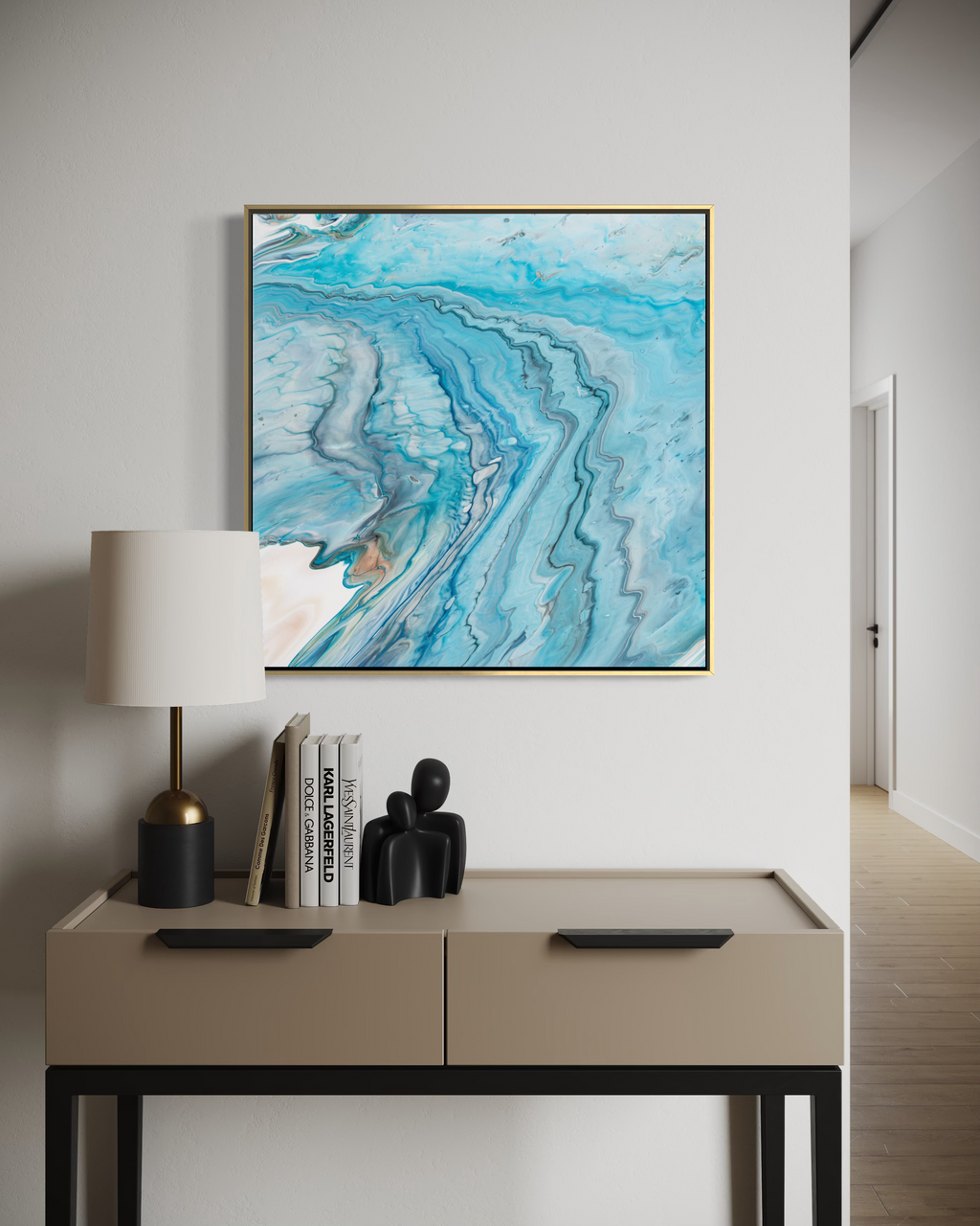 Coastal Whisper | 24"x24"