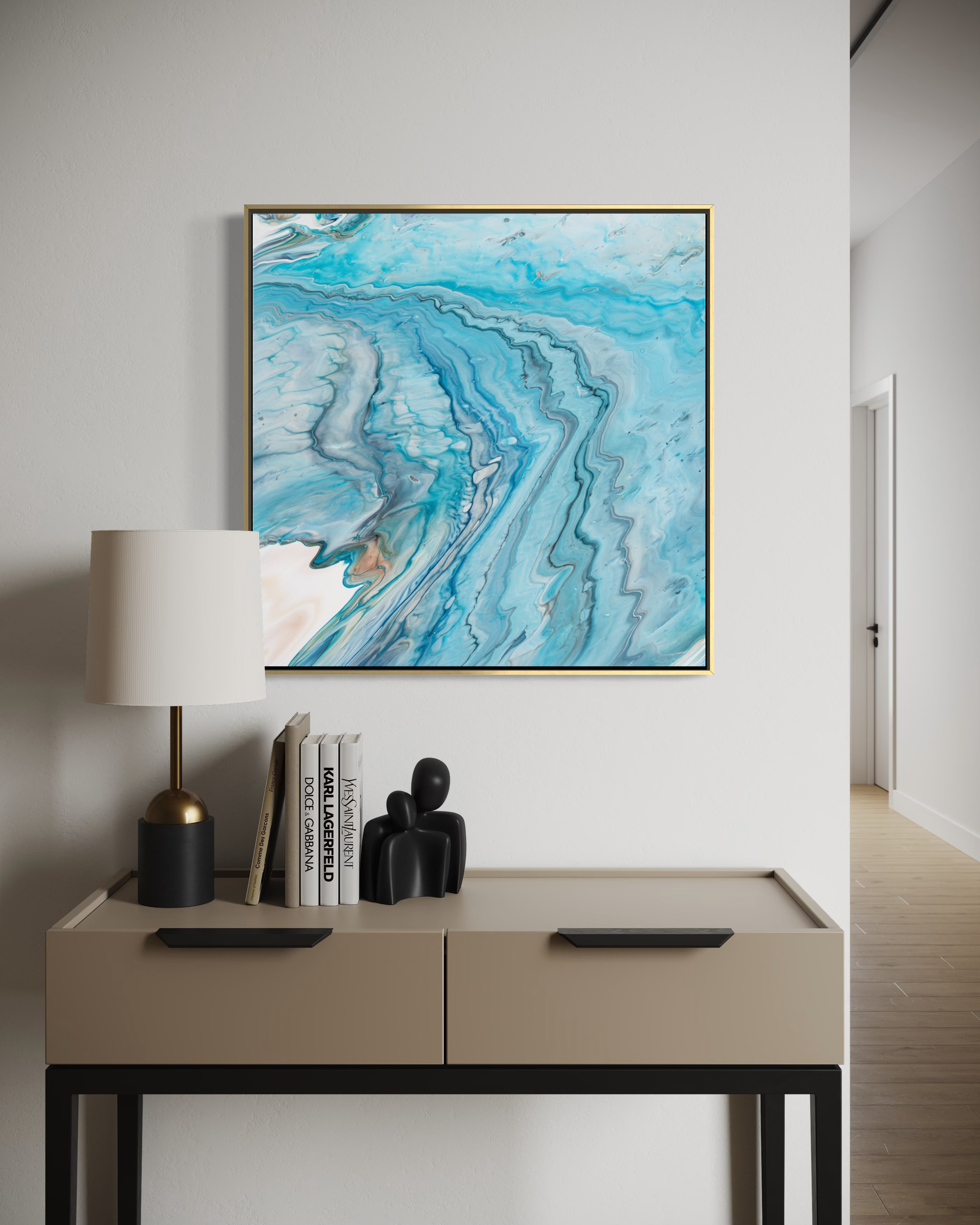 Coastal Whisper | 24"x24"