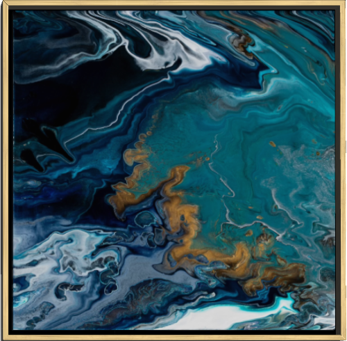 Mineral Lagoon | 14"x 14"