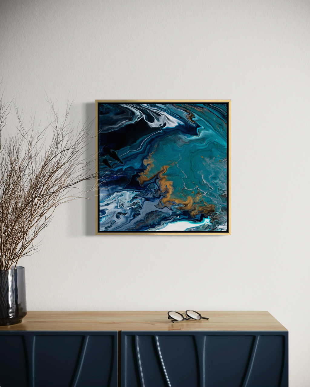 Mineral Lagoon | 14"x 14"
