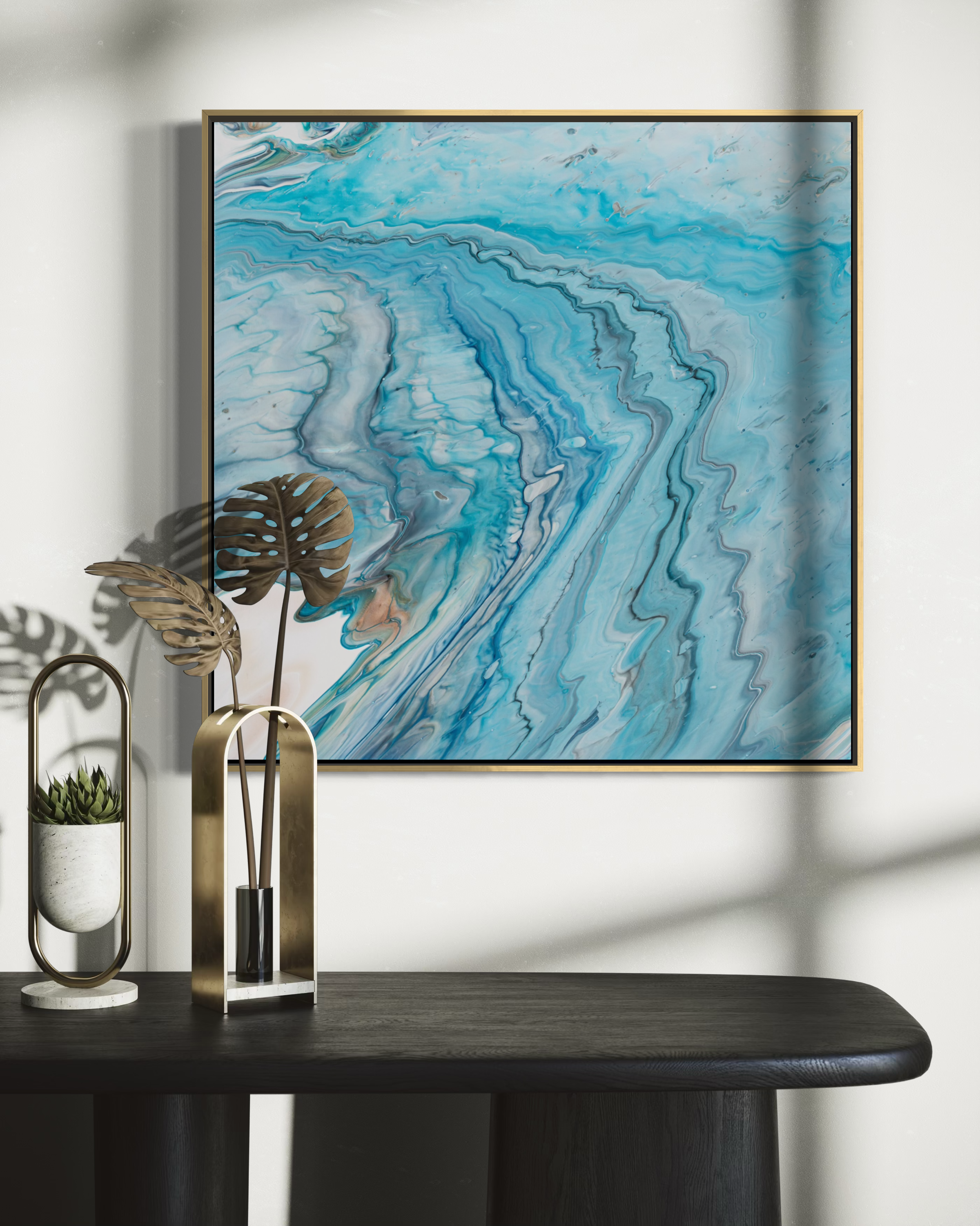 Coastal Whisper | 24"x24"